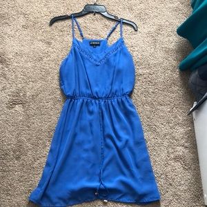 Blue dress